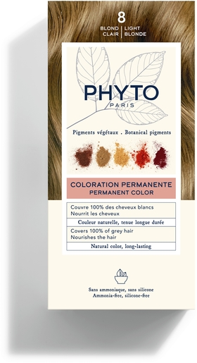 Phytocolor Kit Coloration Permanente 8 Blond Clair | Coloration