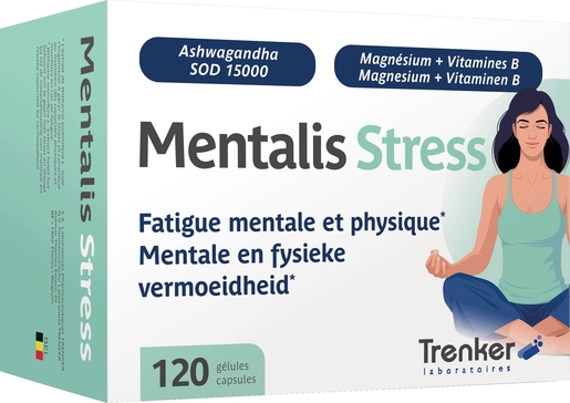 Mentalis Stress 120 Capsules | Stress - Ontspanning