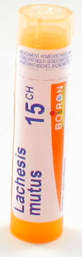 Lachesis Mutus 15CH Granules 4g Boiron | Granules - Globules