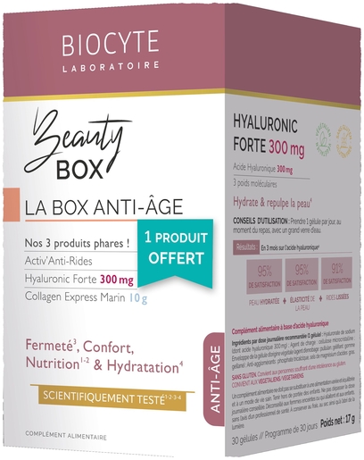 Biocyte Beauty Box 3 Produits | Anti-âge