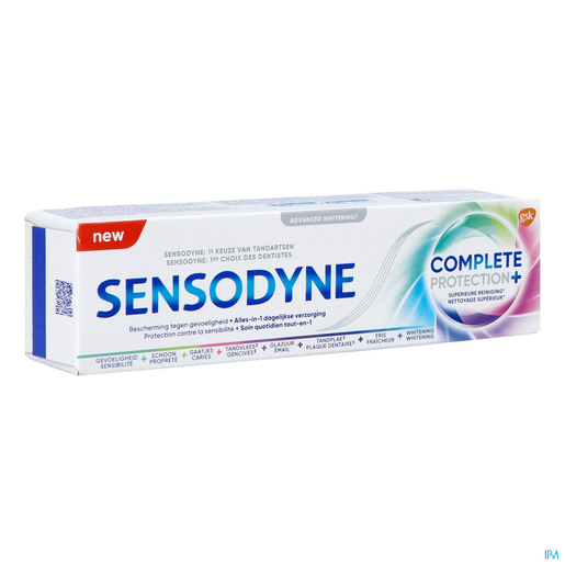 Sensodyne Dentifrice Complete Protection Whitening 75ml | Dentifrice - Hygiène dentaire