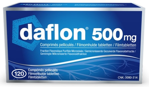 Daflon 500mg 120 tabletten | Aambeien