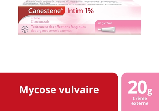 Canestene Intim 1% Crème 20g | Hygiène intime