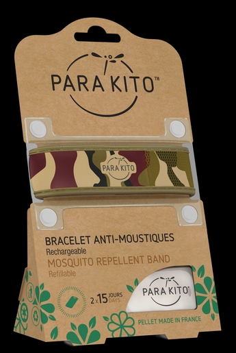 Para&#039;Kito Armband Graphic Camouflage | Antimuggen - Insecten - Insectenwerend middel 
