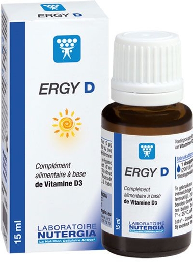 Ergy D 15ml | Vitaminen D