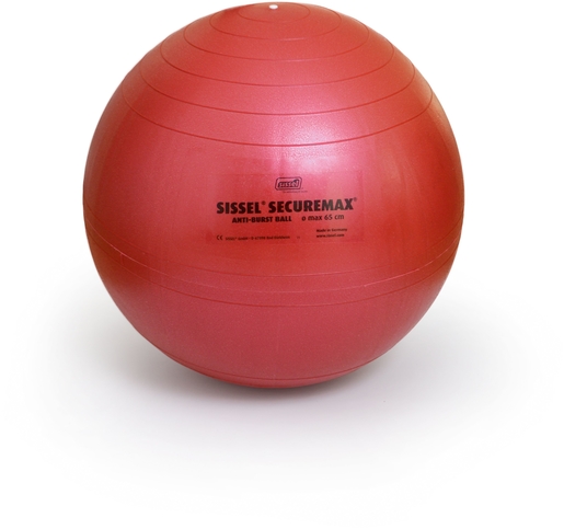 Sissel Ball Securemax Zitbal Diam.65cm Rood | Klein materiaal