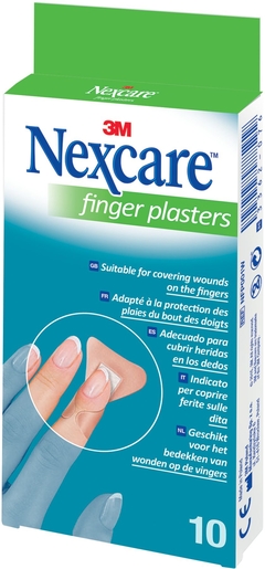 Nexcare 3M Finger Plasters 10 Pleisters | Verbanden - Pleisters - Banden