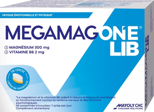 Megamag One Lib 45 Tabletten | Magnesium