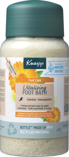 Kneipp Badzout Voeten Vitalizing 600 g | Vermoeide voeten