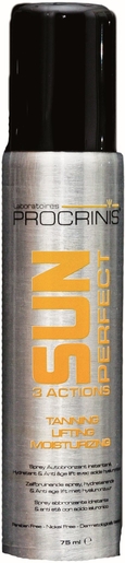 Procrinis Sun Perfect Zelfbruinende Spray 3-voudige Werking 75ml | Natuurlijk effect