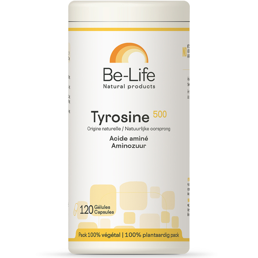 Be Life Tyrosine 500 120 Capsules | Stress - Ontspanning
