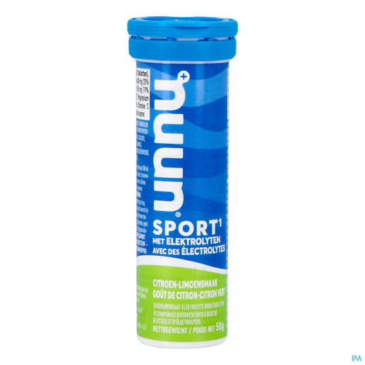 Nuun Hydratation Citroen &amp; Limoen 10 Tabletten | Sport