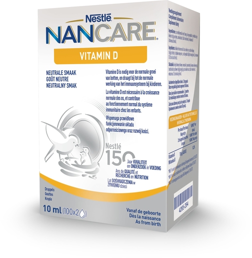 NANCARE Vitamine D 10 ml | Vitaminen
