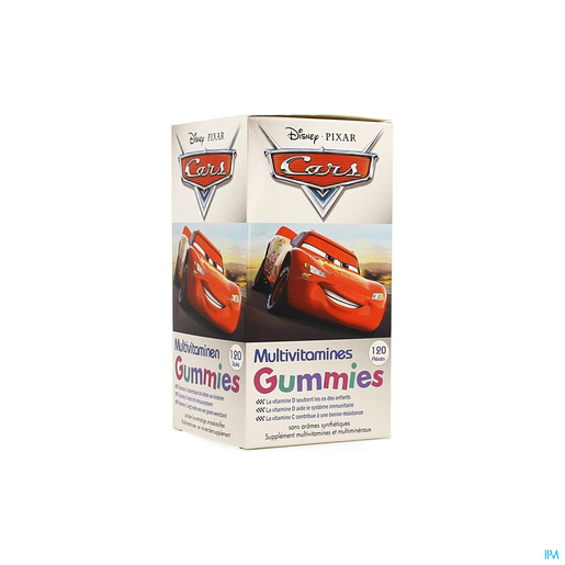 Disney Multivitamines Cars 120 Gommes | Multivitamines