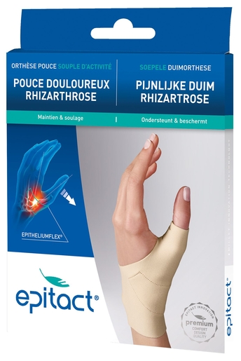 Epitact Soepele Proprioceptieve Orthese Duim Rechts MS | Arm - Pols - Hand