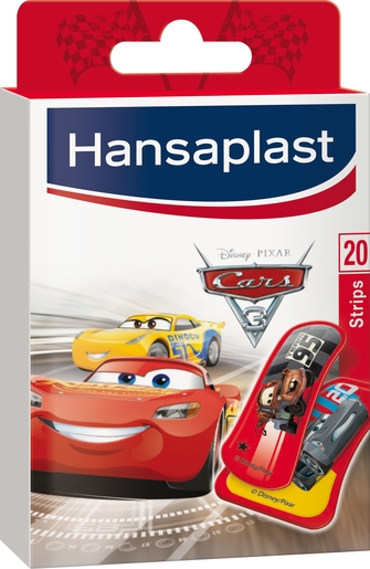 Hansaplast Disney Cars 20 Pansements  | Pansements - Sparadraps - Bandes