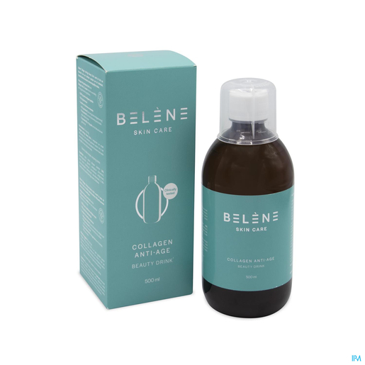 Belène Collagen Anti-Age Beauty Drink 500ml | Peau dévitalisée