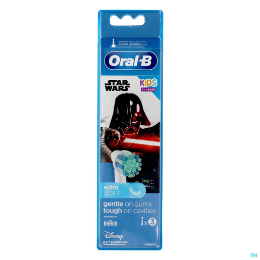 Oral B Star Wars 3 Opzetborsteltjes | Tandenborstels