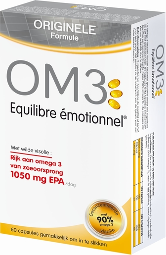 OM3 Emotioneel Evenwicht 60 Capsules | Visolie