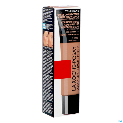 La Roche Posay Toleriane sterk dekkende vloeibare concealer N14 30 ml | Teint - Make-up