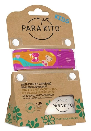 Para&#039;Kito Bracelet Kids Mermaid | Anti-moustiques - Insectes - Répulsifs 