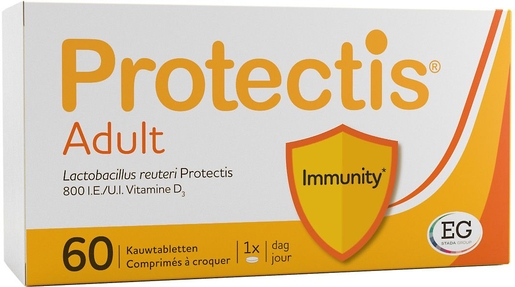 Protectis Adult 60 Comprimés à Croquer | Défenses naturelles - Immunité