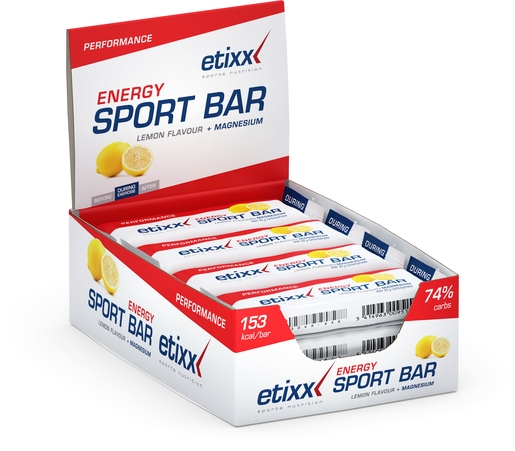 Etixx Energy Sport Bar Lemon 12x40g | Performance