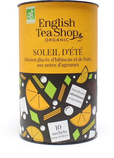 English Tea Shop Infusion Glacée Soleil d&#039;Été 80g | Bien-être