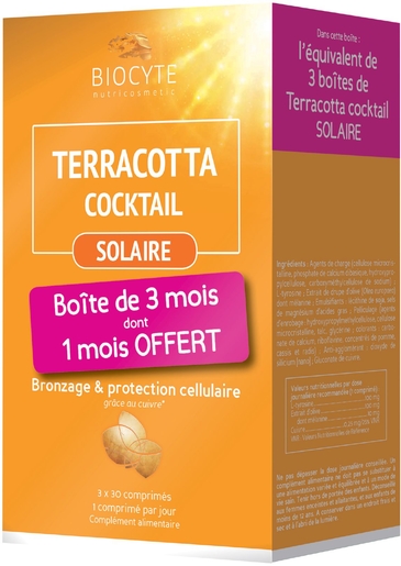 Biocyte Terracotta Cocktail Solaire Comp 90