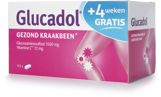 Glucadol 112 Tabletten (4 Weken Gratis) | Gewrichten - Artrose