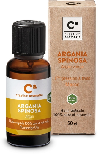 Creation Aromatic Huile Végétale Argania Spinosa 30ml | Produits Bio