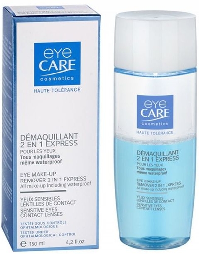 Eye Care 2-in-1 Ontschminker Express 150ml | Make-upremovers - Reiniging