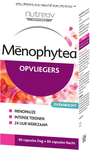 Ménophytea Opvliegers Dag/Nacht 2x60 Capsules | Menopauze