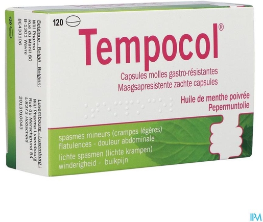 Tempocol 182 mg 120 Gastroresistente Capsules | Krampen