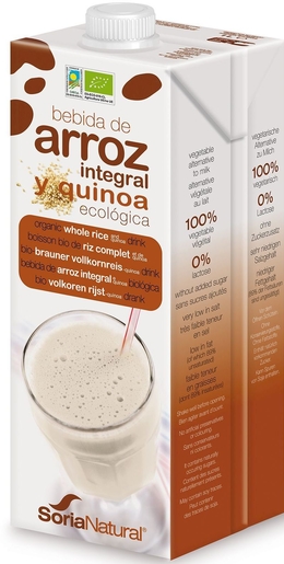 Soria Drank Bruine Rijst + Quinoa Bio 1L | Varia