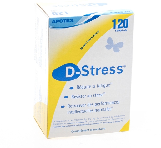 D-Stress 120 Comprimés | Stress - Relaxation