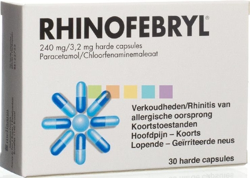 Rhinofebryl 30 Capsules | Verkoudheid