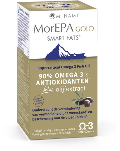 MorEPA Gold Smart Fats 30 Softgels | Visolie