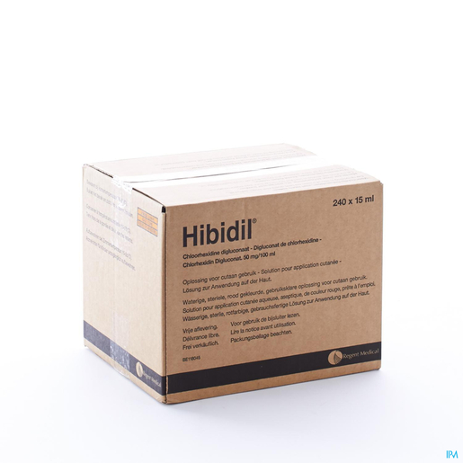 Hibidil Oplossing 240x15ml Unidosis | Ontsmettingsmiddelen - Infectiewerende middelen