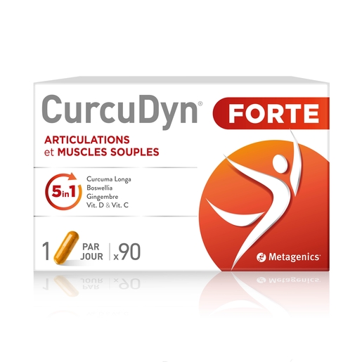 Curcuma 100 Forté Pharma : anti oxydant, articulations, immunité