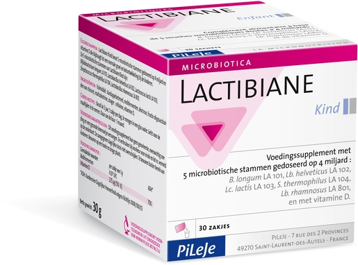 Lactibiane Enfant 30 Zakje van 1g | Probiotica - Prebiotica