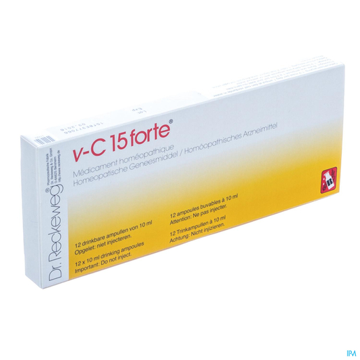 Dr. Reckeweg V-C 15 Fort Ampoules 12x10ml | Homéopathie