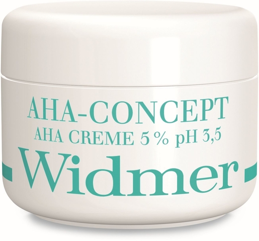 Widmer Crème Aha 5% Zonder Parfum 50ml | Antirimpel