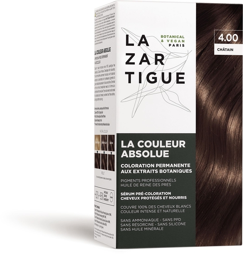 Lazartigue Couleur Absolue 4.00 Chatain Chocolat | Coloration