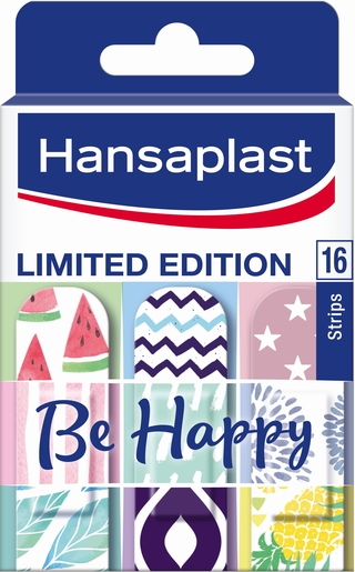 Hansaplast Be Happy 16 Pleisters | Verbanden - Pleisters - Banden