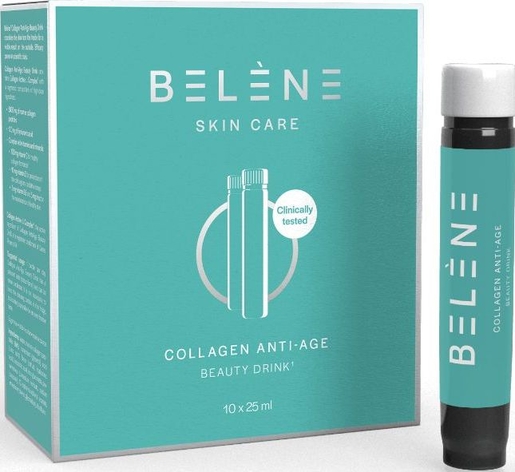 Belène Collagen Anti-Age Beauty Drink 10x25ml | Huid