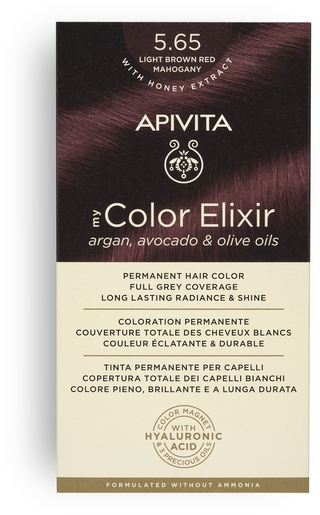 Apivita My Color 5.65 Light Brown Red Mahogany 2 | Coloration