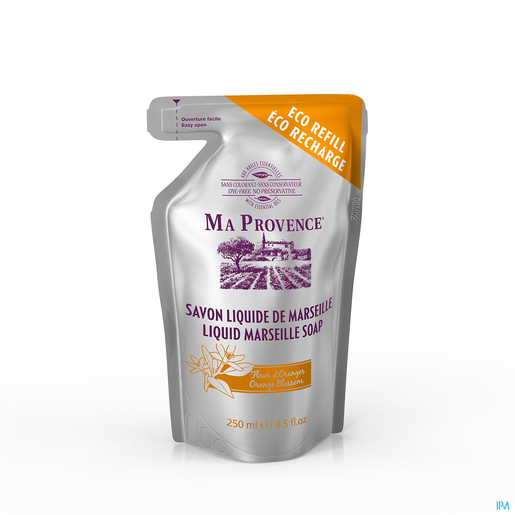 Ma Provence Savon Liquide Orange Recharge 250ml | Bain - Douche