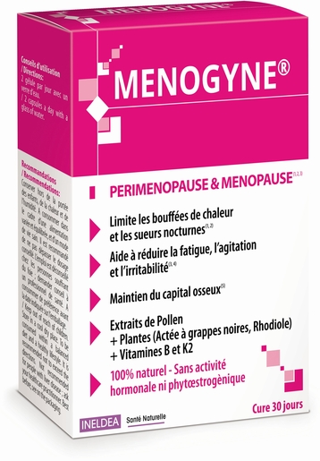 Ineldea Menogyne 60 capsules | Vermoeidheid - Herstel