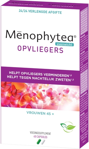 Menophytea Opvliegers 40 Gelules | Menopauze